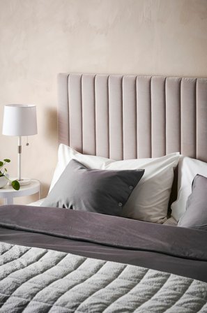 Jotex - Sengegavl 180 Cm Lys beige - DERBY - Kjøp Sengegavler hos Jotex