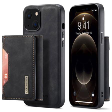 Dg.ming Anti-drop Plånboksfodral För Iphone 14 Max - Svart Svart