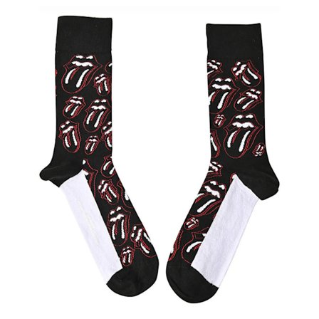 The Rolling Stones Unisex Adult Outline Tongues Ankle Socks 7 U