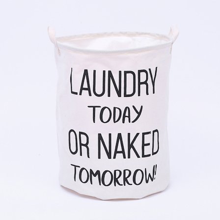 Sammenfoldelig tøjkurv i stof med stor kapacitet til dyner, puder, lagner, tæpper og tøj 【vandafvisende, sammenfoldelig, støvtæt: