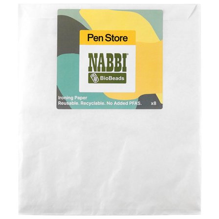 Pen Store x Nabbi BioBeads Strykepapir 16x16 cm 8 ark