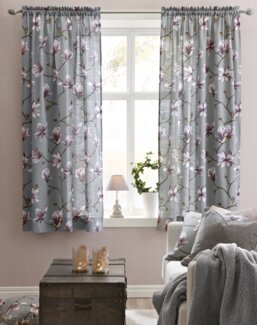 Gardinfag Malena 2-pak Grå