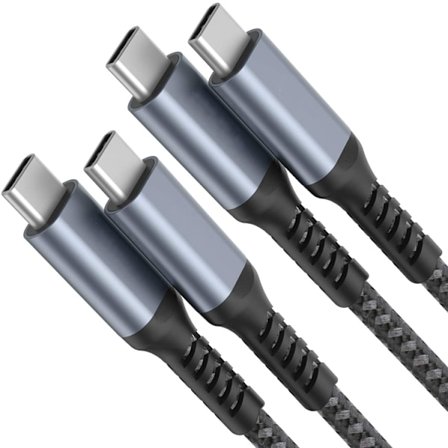Hot Selling USB-C til USB-C 20V 3A Hurtig Opladning Type 65 W De Carga 65w 6ft Flettet 60w Pd Oplader Kabel Usb C【COPL】