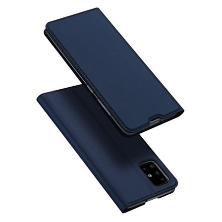 DUX DUCIS Skin Pro Skin-liknande läderfodral med kortplats för Samsung Galaxy A71