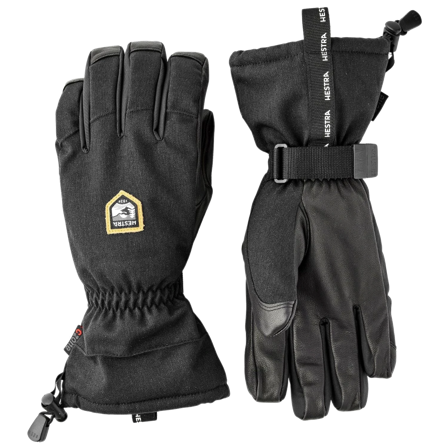 Hestra CZone Mountain 5 Finger hanskat, Black