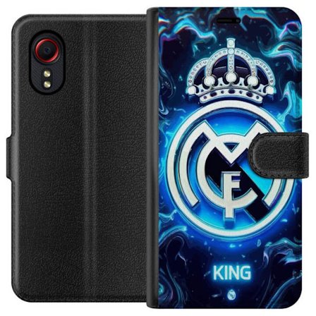 Kompatibelt Plånboksfodral till Samsung Samsung Galaxy Xcover 5 Real Madrid Fotbollsklubb Spanien La Liga ikonisk klubb med många titlar global supp