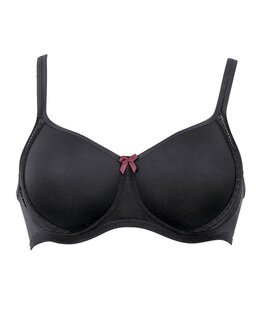 Bh utan bygel Fleur Svart - B70 - Anita