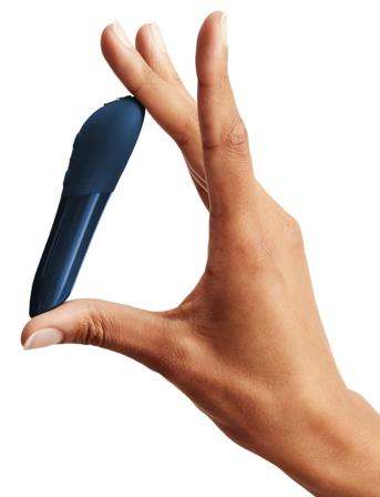 Tango X Rechargeable Vibrating Bullet - Deep Blue - Vuxen.se - Vibrator