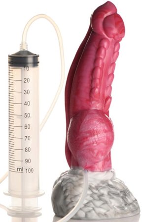 Resurrector Phoenix Squirting Silicone Dildo 23 cm - Woome.pl
