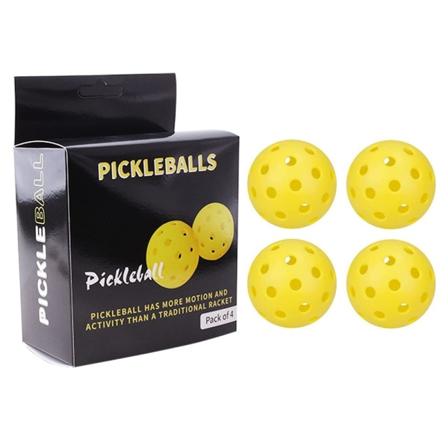 4 golfpalloa Pickle Ball Pickleball Ball KELTAINEN - korkea laatu yellow