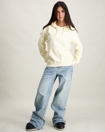 Gina Tricot Young Y oversized hoodie Beigestä Hupparit/Hoodie Tytöt - Kids Brand Store