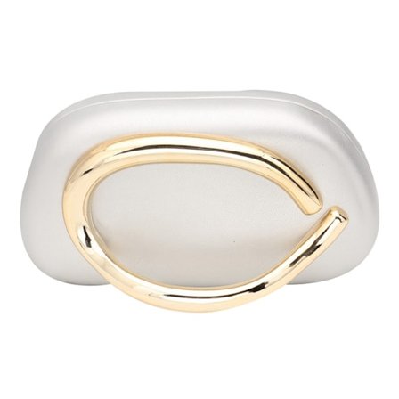 PU Läder Dam Aftonväskor Choklad Clutch Handväska