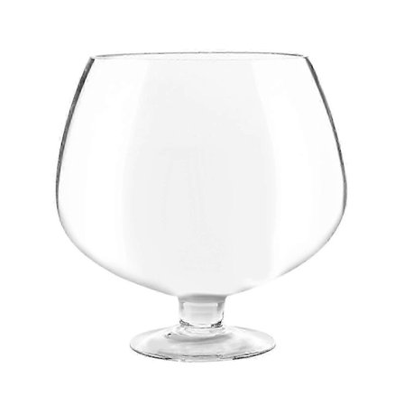 Extra Stor Bägare i Glas Jätteglas Överdimensionerat Roligt Glas Klar Bägare i Glas Superstort Klarare Glas för Barfester Kvinnor Män