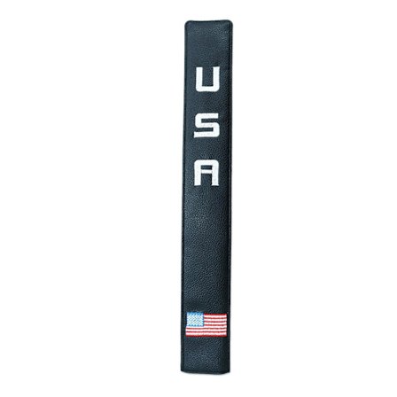 1/2/3 Premium Leather För Golf Alignment Stick Cover Four-Leaf
