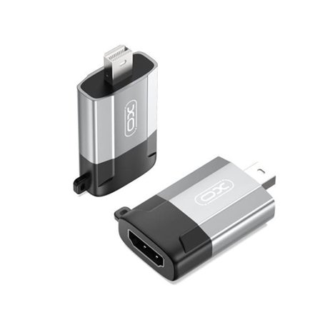 XO HDMI-sovitin Mini DisplayPort HDMI:hen 4K-tuella varustettuna