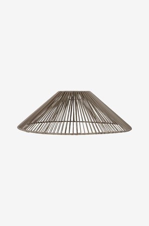 Star Trading - Lampeskærm Vide 58 cm, inklusive lampeophæng - Beige - Lampeskærme - Fra Homeroom