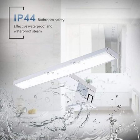 LED-spejllys I badeværelseslys I makeup-lys I badeværelse I skabslampe I