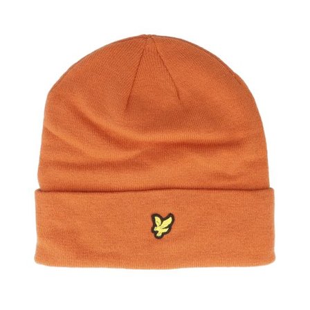 Lyle & Scott - Orange cuff Beanie - Beanie Victory Orange Cuff @ Hatstore