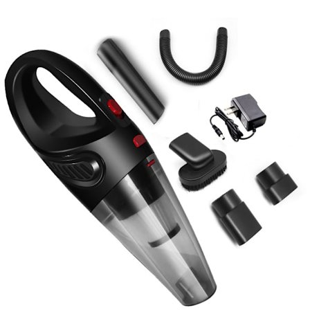 RY-Håndholdt Støvsuger, Ledningsfri Bil Støvsuger, Rød (VL188-N)