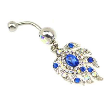 Navelsmycken 316L rostfritt stål