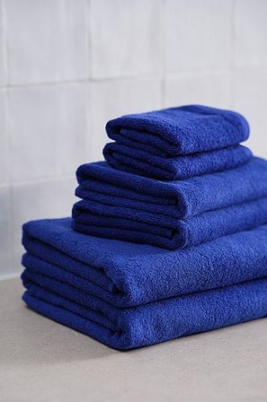 Jotex - Handtuch-set Im 6er-pack Kobaltblau - DARCY - Kaufe Handtuchsets bei Jotex