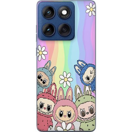 Kompatibelt Mobildeksel til Motorola Motorola Edge 60 Regnbage