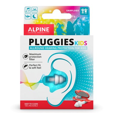Alpine Hearing Protection Ørepropper Pluggies Kids / Børn 2 stk, Tøj & Bolig, Ører, Ørepropper