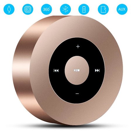 Touch Bluetooth med vattentätt fodral, Bluetooth-högtalare kompatibel med Ipad