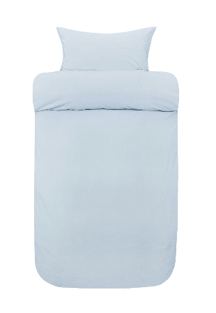 Høie of Scandinavia Fröya ekologisk bomull bäddset 150x210 cm Sovrum Unisex Blå 150x210/50x60