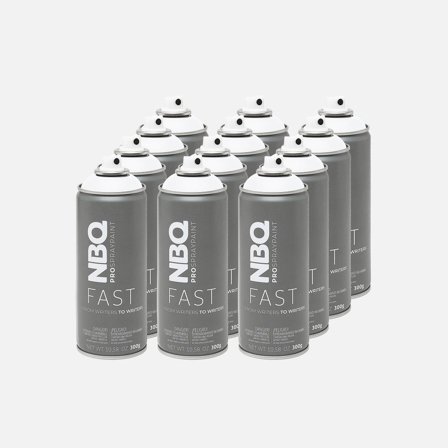 NBQ Fast 400 ml White 12 Pack