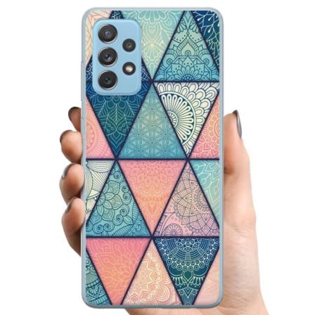 Samsung Galaxy A72 5G TPU Mobilcover Mandala Trekanter