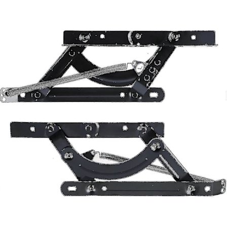 Sofa Senge DIY Justerbar Fjeder Mekanisme Futon Hængsel Hardware Triple Click Hængsel Hardware Til Sovesofa Senge Møbler