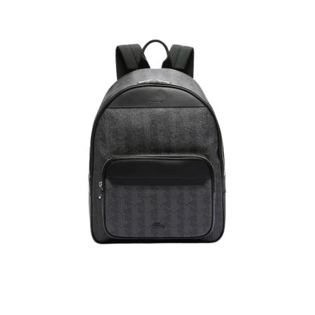 Lacoste Rugzaks , Zwart , Heren , Maat: ONE Size Rugzakken