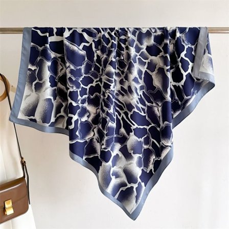 90x90cm Silk Scarf Strandsjal 8 8