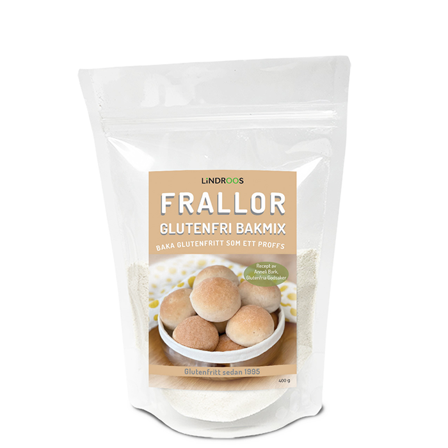 Lindroos Glutenfri Bakmix Frallor 400 g