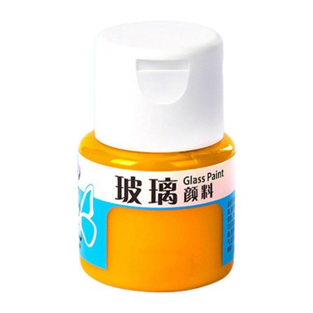 Akrylglas Maling Glasfarver til Vinglas, Pære, Vandtæt Akryl Emaljemaling til Porcelæn, Vindue Keramik citron gul