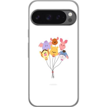 Google Pixel 9 Pro XL Gjennomsiktig deksel Nalle Puh og venner