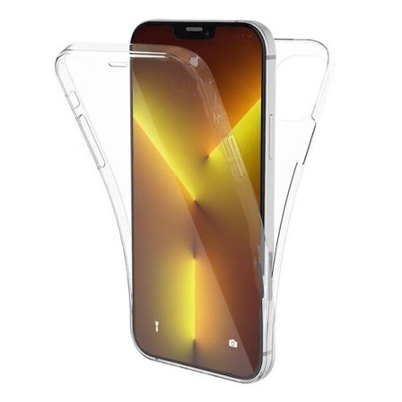 Heltäckande 360°- kompatibel med Apple iPhone 13 Pro – Dubbel transparent skydd