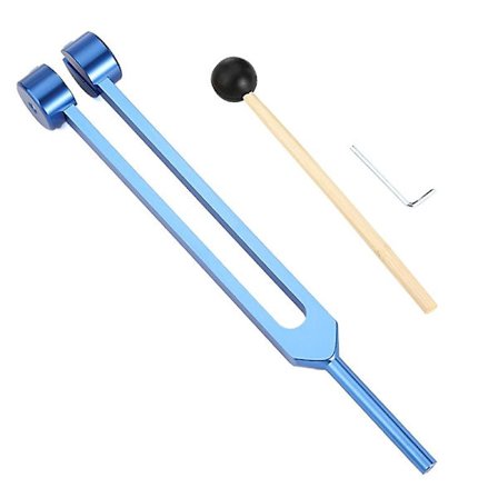 128 Hz virityshaarukka kauniilla ulkonäöllä Säädettävä lääketieteellinen virityshaarukka