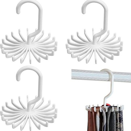 Slipshållare Organizer Scarf Slipshållare Bälteshängare Roterbar