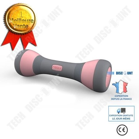 Justerbara hantlar - TD - 4kg - Rosa färg - Perfekt för yoga och fitness - Set om 2