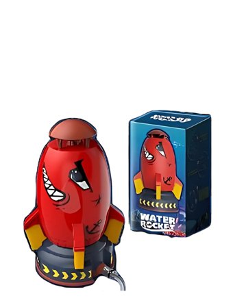 Suntoy | Vattenspridare Rymdraket Röd | ONE SIZE