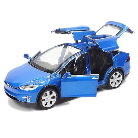Uusi 1:32 Tesla Model X metalliseos automalli pojan lelu