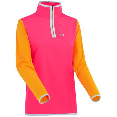 Kari Traa Women's Signe Half Zip Women long-sleeved training tops Pink XS