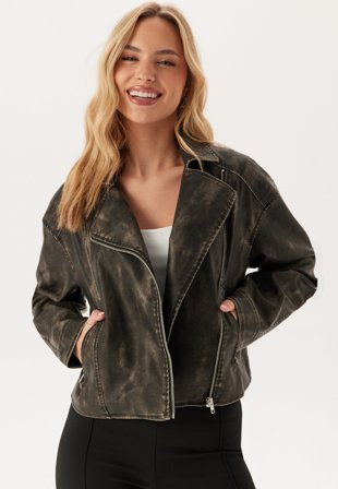 Pieces-Pcsia Biker Jacket-L