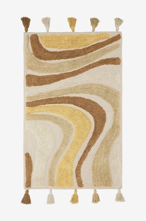 Svanefors - Matta Swirl - Brun - Barnmattor - 60X90 - Från Homeroom