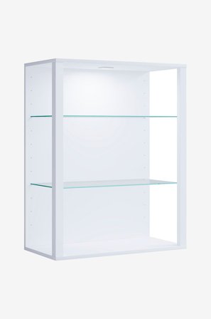 VCM - Vcm Väggskåp Glasol Lw - Vit - Hyllor - Från Homeroom