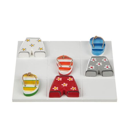 Tre i rad Sommar mix 19x19cm