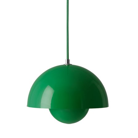 &Tradition Flowerpot VP1 pendel 23 cm, signal green' - 'Andtradition | Inredning > Lampor > Taklampor > Pendellampor | Bagaren och Kocken