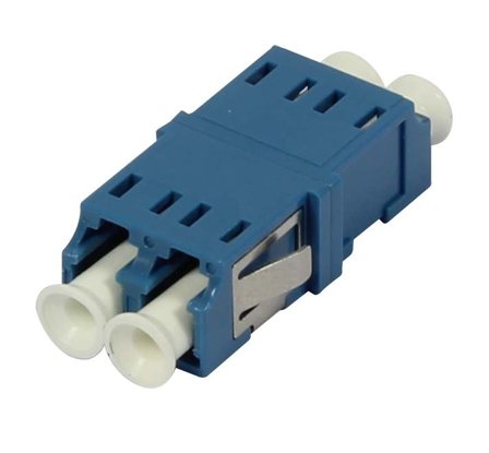 SYNERGY LWL-Kupplung,LC-Buchse/LC-Buchse, 9/125u Singlemode, duplex, PVC,blau, ohne Flansch, Synergy 21,